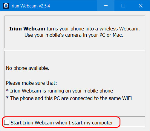  Как использовать телефон как камеру для компьютера 